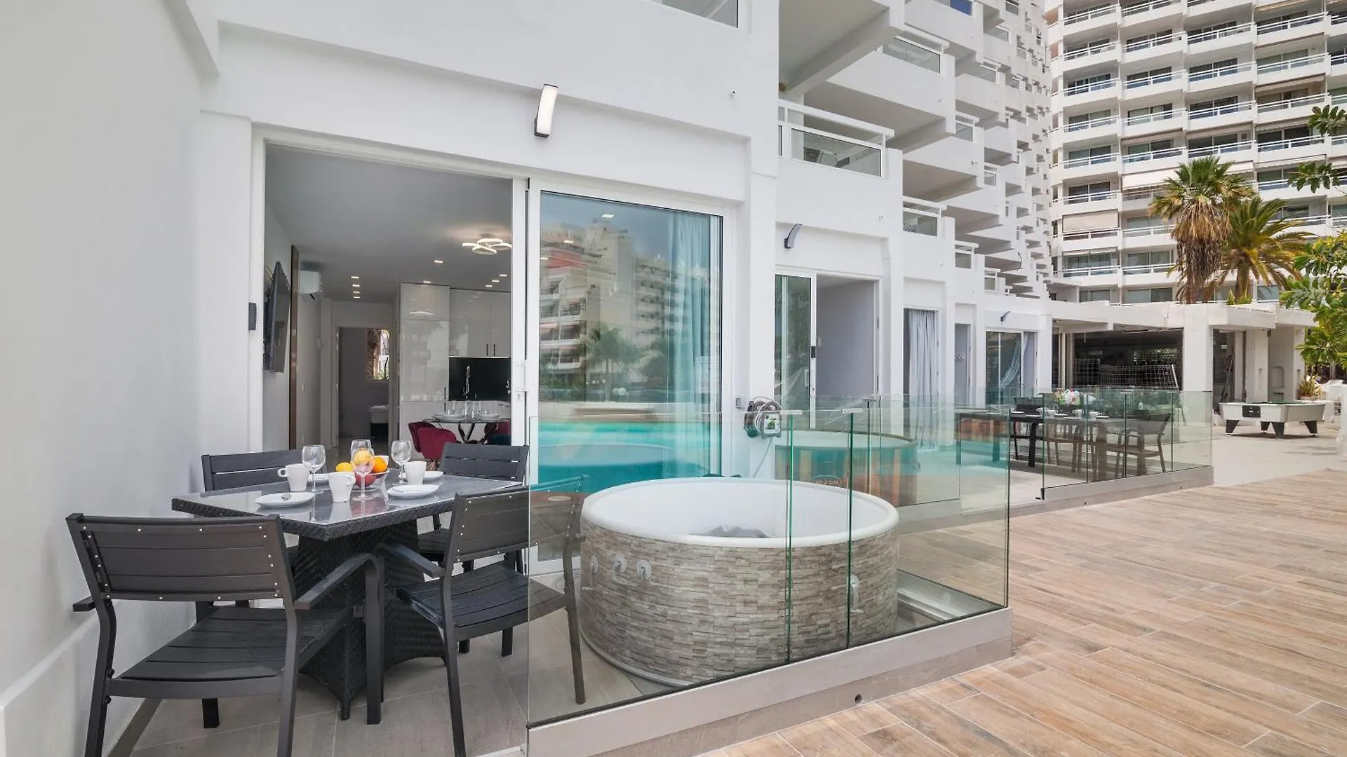Ponderosa Next To The Pool Apartments With Big Terraces Close To The Beach And Siam Park Playa Fanabe Spain