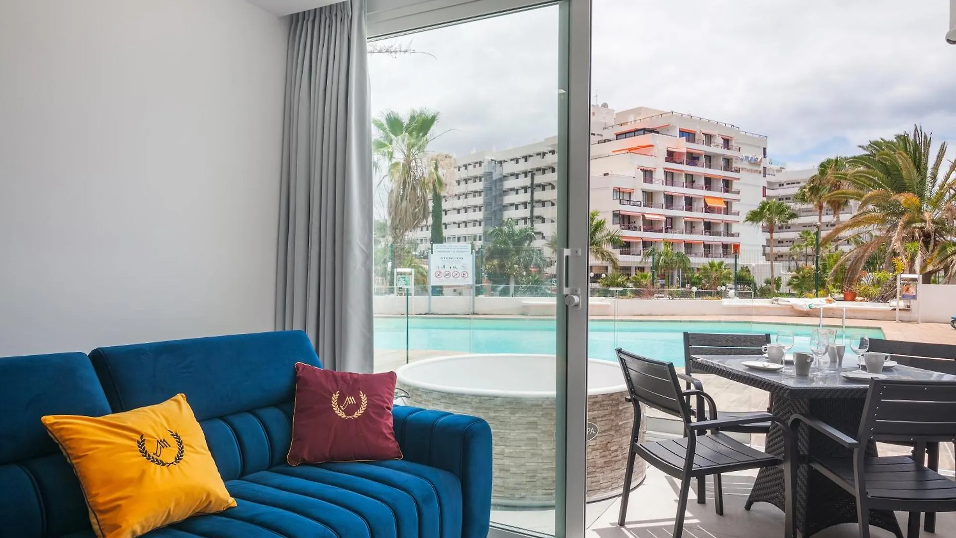 Ponderosa Next To The Pool Apartments With Big Terraces Close To The Beach And Siam Park Playa Fanabe