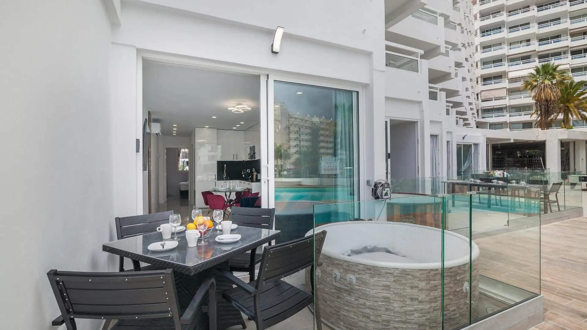 Ponderosa Next To The Pool Apartments With Big Terraces Close To The Beach And Siam Park Playa Fanabe