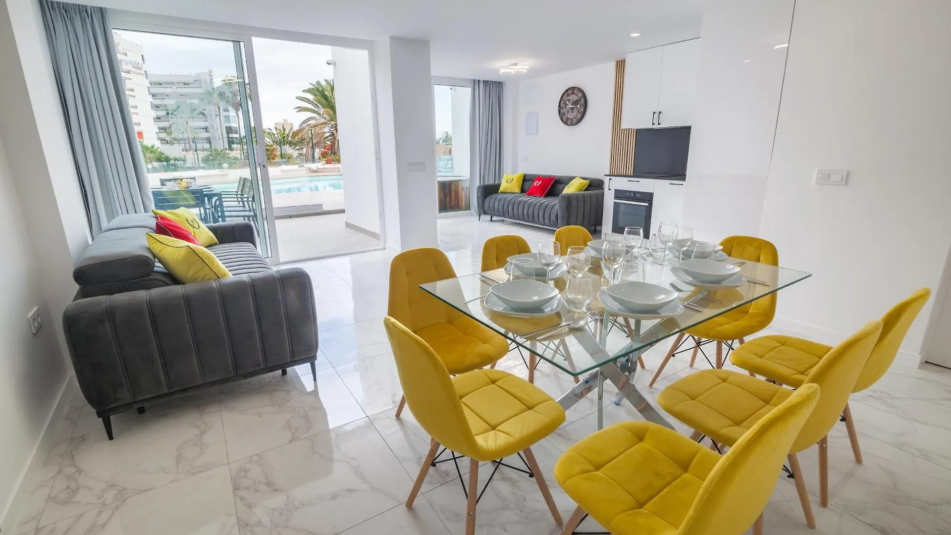 Ponderosa Next To The Pool Apartments With Big Terraces Close To The Beach And Siam Park Playa Fanabe