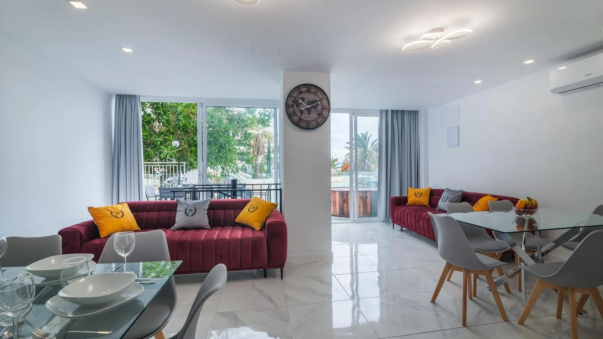 Ponderosa Next To The Pool Apartments With Big Terraces Close To The Beach And Siam Park Playa Fanabe